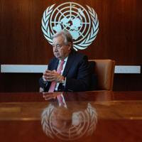 Guterres visits Cyprus as UN seeks path back to talks