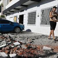 A magnitude 7.4 earthquake hits western Colombia