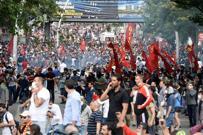 Istanbul starts seventh day of protests with tear gas