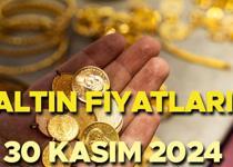 ALTIN FİYATLARI 30 KASIM 2024 SON DURUM || Cumhuriyet altını, yarım, çeyrek altın ve gram altın fiyatı bugün ne kadar, kaç TL?