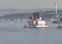 Enerjide yeni hamle! ‘Yıldırım’ İstanbul Boğazı’ndan geçti