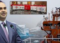 Antarktika’da Türk imzası: 17 kişilik bilim ekibi ‘Beyaz Kıta’ya uğurlandı