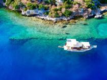 City swallowed by sea now center of boat tours