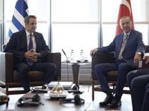 Erdoğan, Mitsotakis hold talks in US as relations thaw