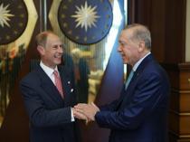 Erdoğan meets Prince Edward