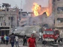 Israeli strikes demolish entire Gaza neighborhoods as sealed-off territory faces imminent blackout