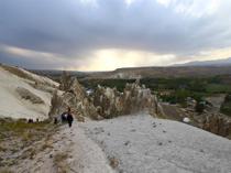 Van’s fairy chimneys attract tourists in fall
