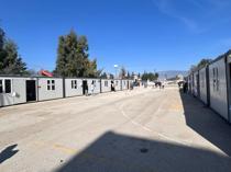 Voters in earthquake-hit areas cast ballots in containers