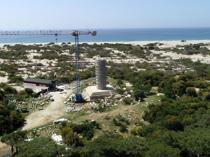 Works near completion at ancient lighthouse
