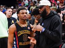 Bronny James, LeBrons teen son, picked by Lakers in NBA Draft