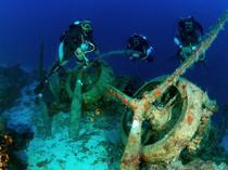 Sunken fighter aircraft found in depths of Mediterranean sea