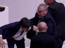 Brawl erupts between MPs during parliamentary session