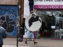 Animal-themed Banksy artwork stolen in London