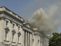 Fire contained at historic London arts center