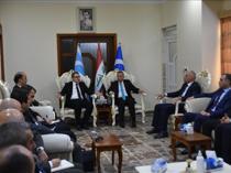 Turkish ambassador to Baghdad visit Mosul