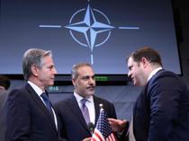 Türkiye’s top diplomat discusses Syria at NATO
