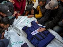 Israeli strike on press van kills 5 journalists in Gaza