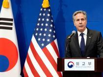 N. Korea fires missile as Blinken visits Seoul