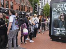 Thousands honor Ozzy Osbourne at UK hometown
