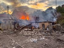 Ukrainian drones spark fire at Sochi oil depot