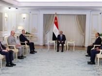Turkish FM meets Egypts Sisi to discuss Gaza crisis, boost bilateral ties
