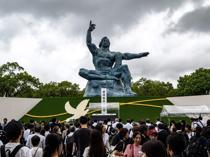 Restored Nagasaki bell rings in 80 years since A-bomb