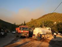 Firefighters, volunteers mobilize as wildfires force evacuations in southern Türkiye