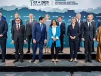 Ukraines FM presses G7 diplomats for support as Russia targets energy grid