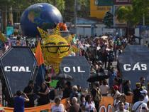 Massive march in Brazil marks first big UN climate protest in years