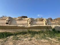 Kastabala Theater digs reveal new mask reliefs