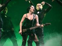 Lady Gaga halts concert after dancer falls off stage