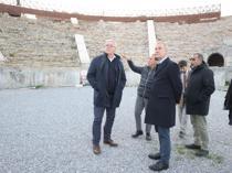 Former German president visits historic sites in İznik