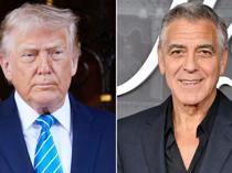 Trump joins criticism of Clooneys French passport