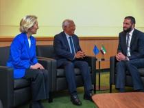 Syrian President Sharaa meets with EU chief von der Leyen