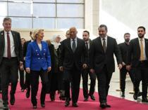 Syrian President Sharaa meets with EU chief von der Leyen