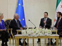 Syrian President Sharaa meets with EU chief von der Leyen