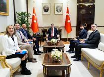 Turkish VP, trade minister hold talks with US envoy on ties, sanctions