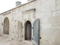 Anadolu Hamidiye Fort in Çanakkale undergoing restoration