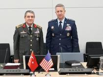 Turkish, US military chiefs hold talks in Brussels