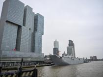 Turkish navy ships draw crowds in Rotterdam