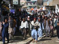 Afghans rally against Pakistan and civilian casualties