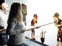 Female artist keeps Karagöz shadow play alive