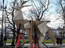 Ukraines sculpture rescued from frontline tours Europe