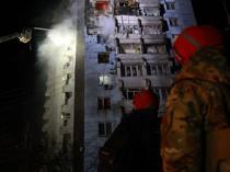 Russian barrage hits homes across Ukraine, killing 5