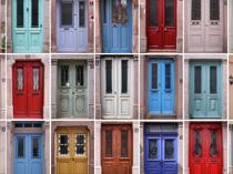 Colorful doors of Cunda Island carry traces of past to present