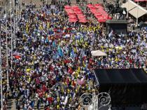 Croatians protest seeking higher wages, pensions