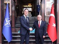 Turkish defense minister holds talks with NATO’s Rutte in Ankara