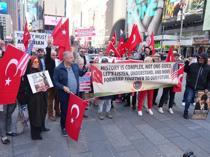 Turkish community protest in Times Square against Mamdani’s comments