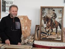 Artist transforms waste marble into artworks