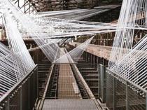 Artists bring new life to a gigantic former ironworks